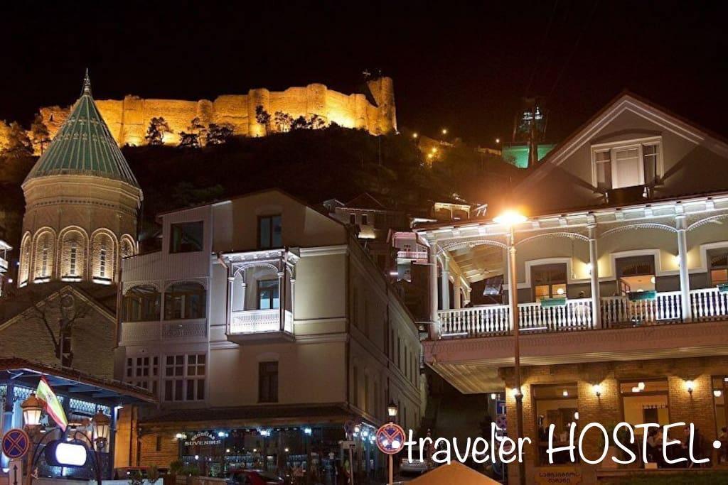 Traveler Hostel Tbilisi Exteriör bild